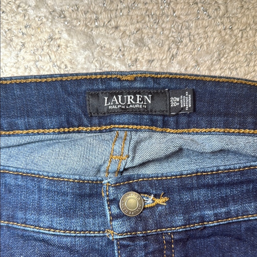 Ralph Lauren Denim Jeans 20W - Picture 2 of 5